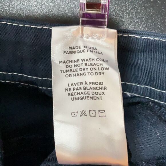 Loeffler Randall Navy Blue Cargo Carpenter Pants Size 8 - Picture 9 of 10